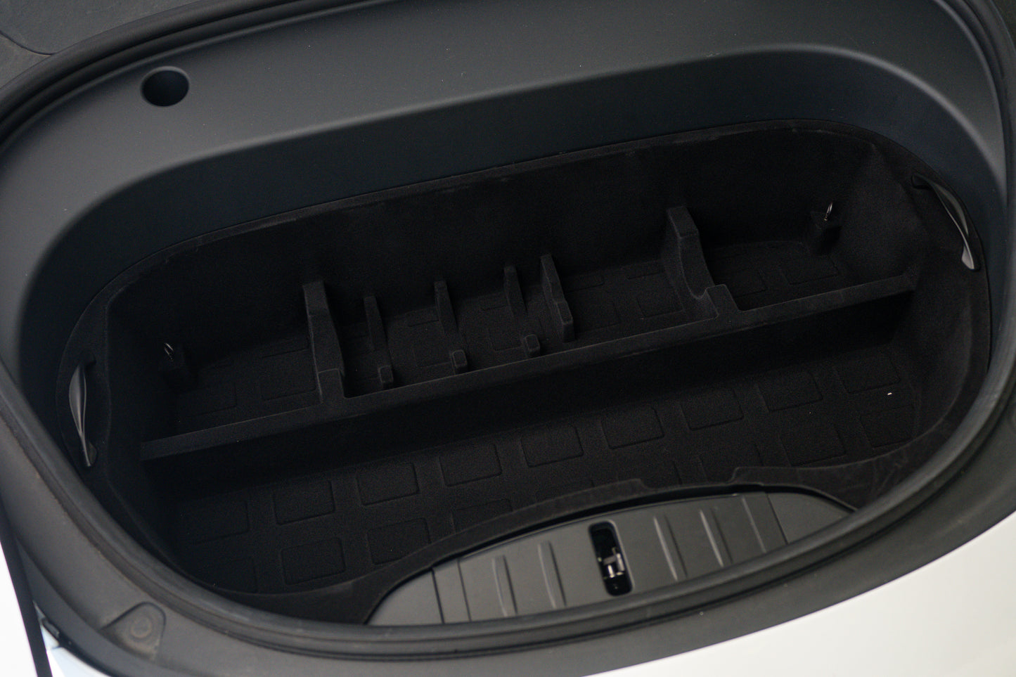 ABS Tesla Model 3 2021-2023 Front Trunk Organizer Gen 2 with Flocking Premium Storage Solution