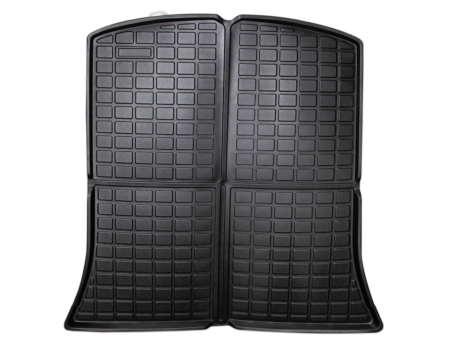 Tesla Model Y 2020-2024 TPE Cargo Liners Cargo Mat Rear Trunk Mat Liner All Weather Anti-Slip Waterproof Trunk Mat