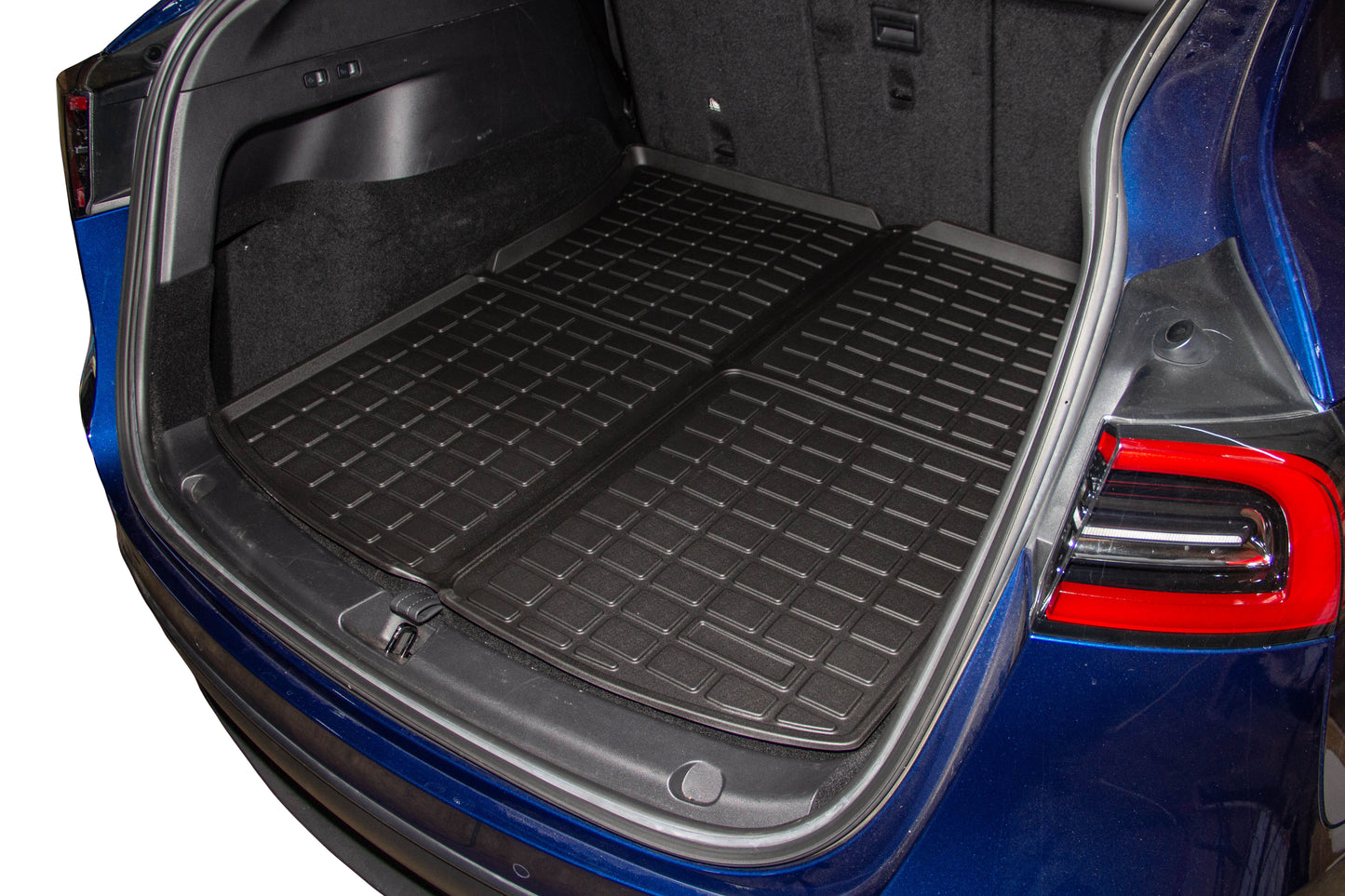 Tesla Model Y 2020-2024 TPE Cargo Liners Cargo Mat Rear Trunk Mat Liner All Weather Anti-Slip Waterproof Trunk Mat