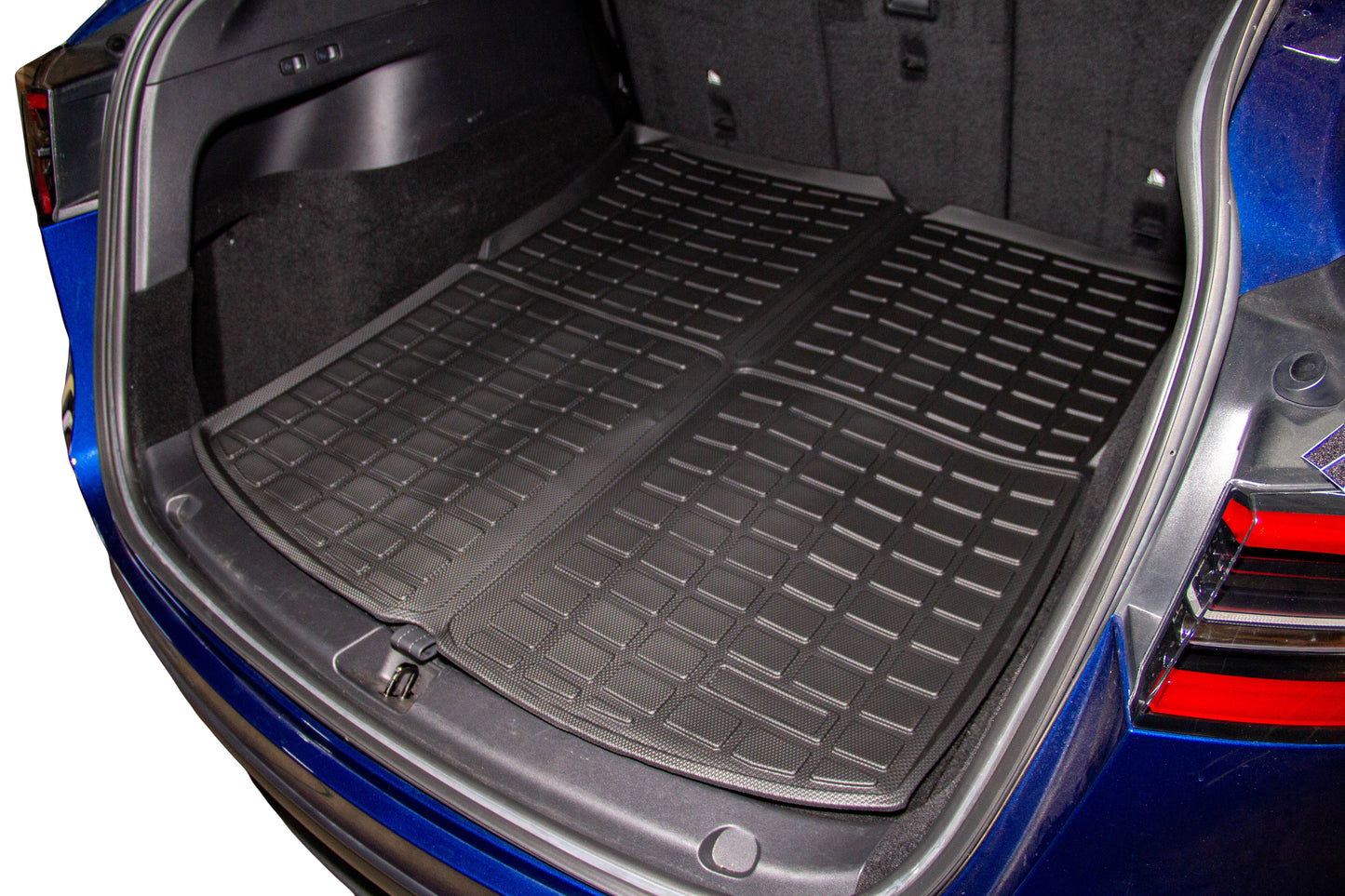 Tesla Model Y 2020-2024 TPE Cargo Liners Cargo Mat Rear Trunk Mat Liner All Weather Anti-Slip Waterproof Trunk Mat