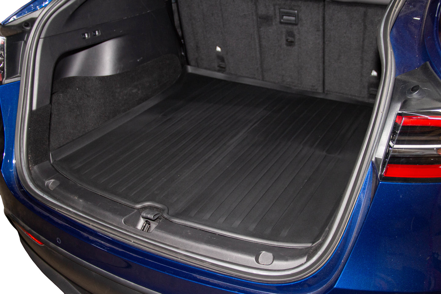 Tesla Model Y 2020-2024 TPE Cargo Liners Cargo Mat Rear Trunk Mat Liner All Weather Anti-Slip Waterproof Trunk Mat