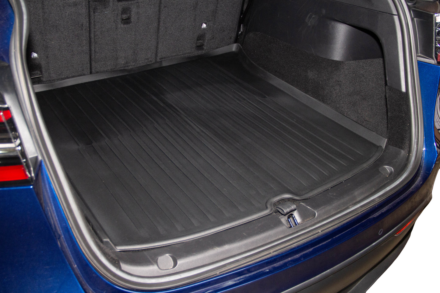 Tesla Model Y 2020-2024 TPE Cargo Liners Cargo Mat Rear Trunk Mat Liner All Weather Anti-Slip Waterproof Trunk Mat