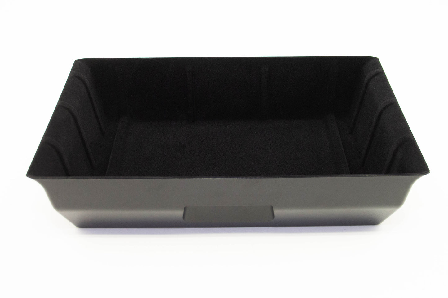 Under Seat Storage Box for Tesla Model Y 2020 2021 2022, ABS Driver Passenger Front Underseat Hidden Organizer Tray Bin Cubby Drawer Container Accessories Single-sided Flocking