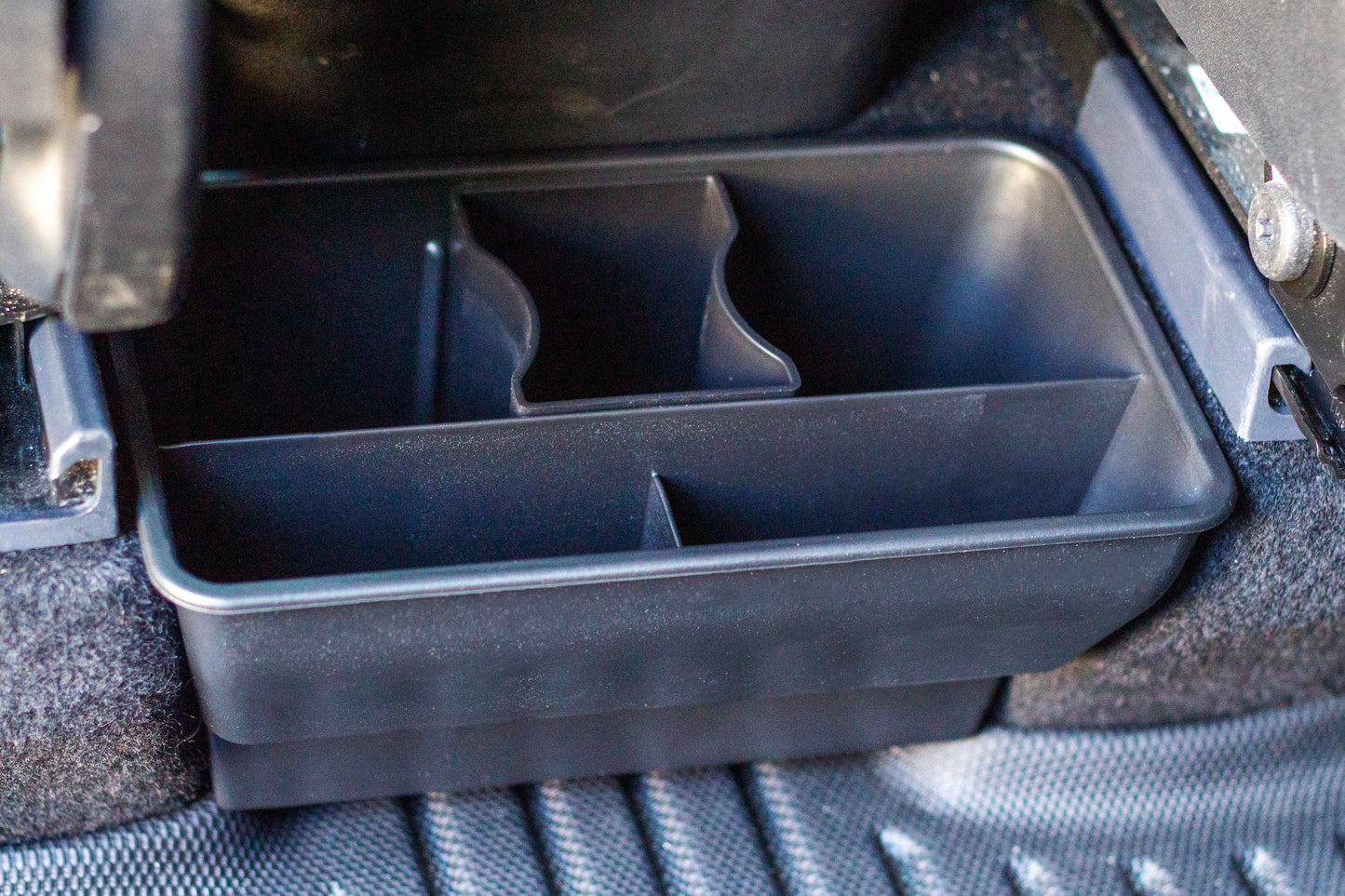 ABS Tesla Model Y 2020-2023 Rear Center Console Storage Box Accessories Underseat Storage Box with Y