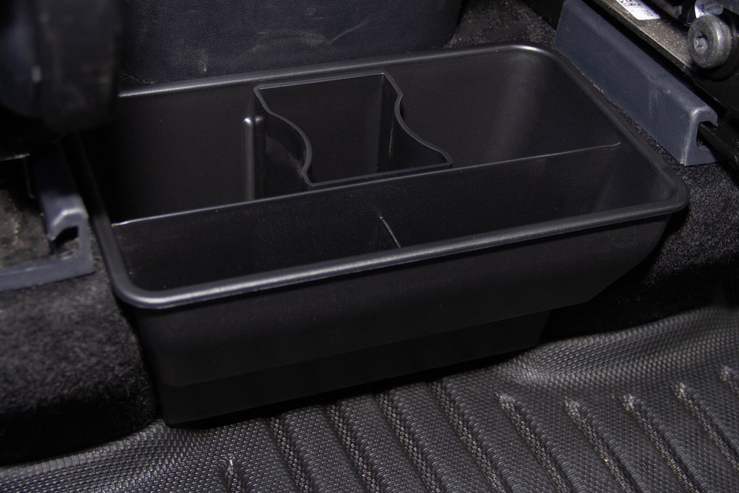 ABS Tesla Model Y 2020-2023 Rear Center Console Storage Box Accessories Underseat Storage Box with Y