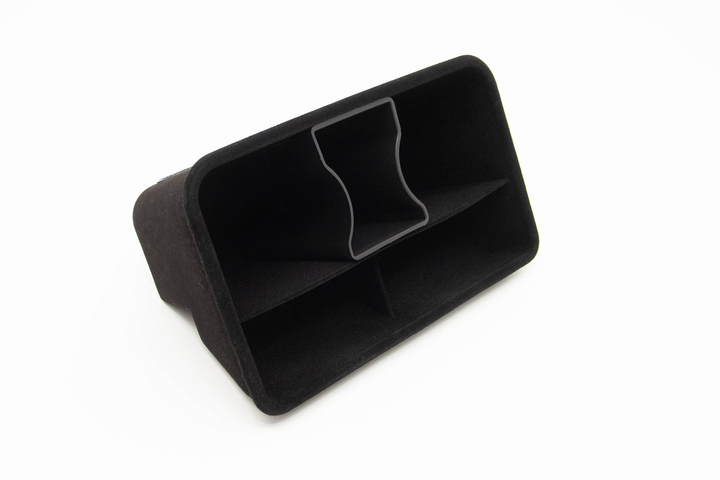 ABS Tesla Model Y 2020-2023 Rear Center Console Storage Box Accessories Underseat Storage Box Flocking