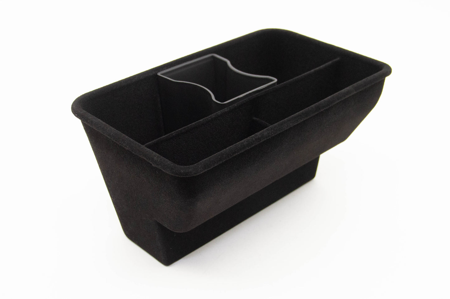 ABS Tesla Model Y 2020-2023 Rear Center Console Storage Box Accessories Underseat Storage Box Flocking