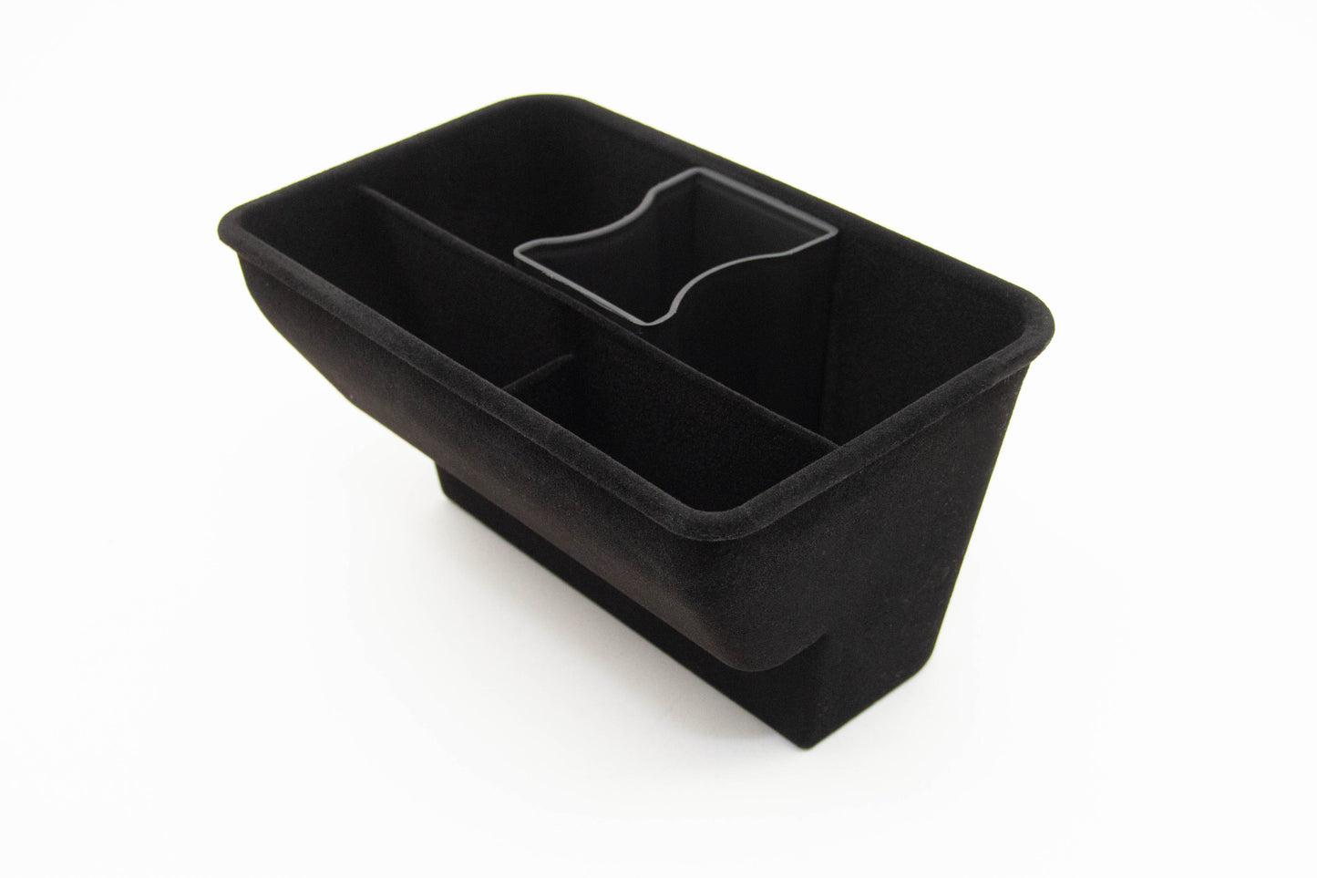 ABS Tesla Model Y 2020-2023 Rear Center Console Storage Box Accessories Underseat Storage Box Flocking