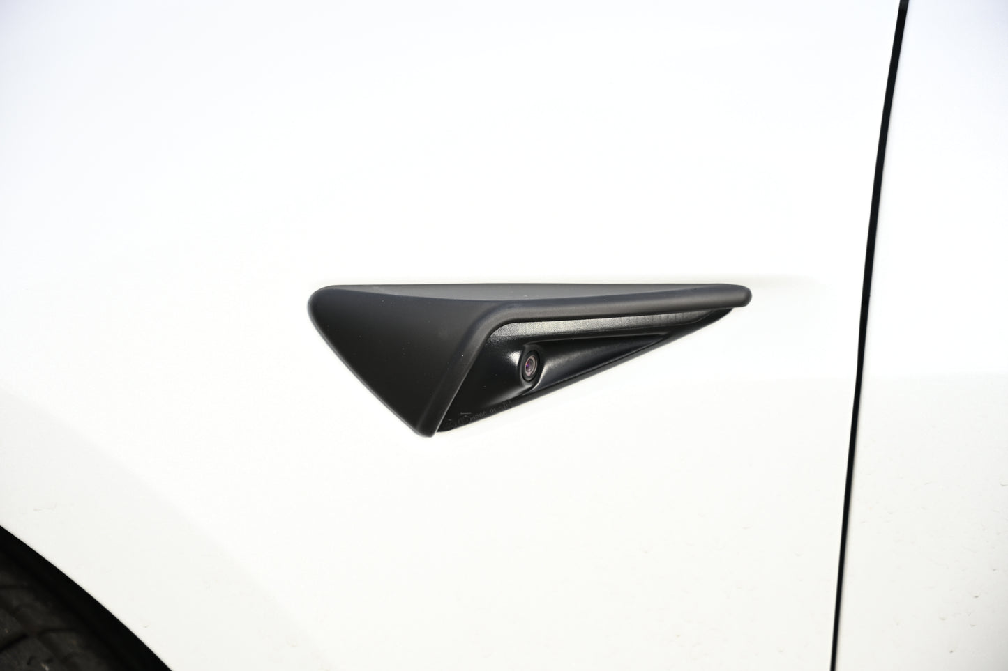 Tesla Model 3/Y/X/S Turn Signal Side Camera Protection Cover Decoration Autopilot 2.0-3.0 Matte Black