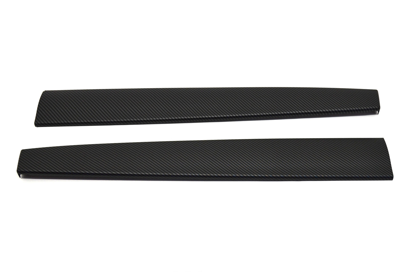 Tesla 2018-2022 Model 3 / 2020-2022 Model Y Dashboard Cover in Matte Carbon Fiber Print 2 pcs